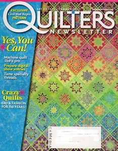 2008 November No.406 Quilter's Newsletter Magazine Vintage #Q136 - Foto 1 di 3