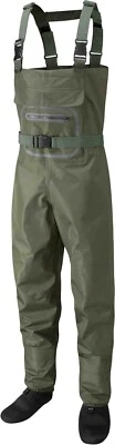 New Leeda Profil Stocking Foot Breathable Fishing Chest Waders - All Sizes - Image 1 of 2
