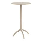 Octopus Round Bar Table Taupe