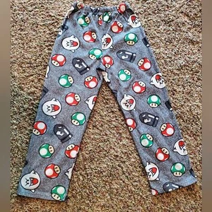 Super Mario Jungen Lounge PJ Hose Größe 10/12 - Bild 1 von 5