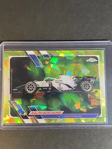 2021 Formula 1 Topps Chrome Sapphire F1 - F2 RALPH BOSCHUNG Chartreuse /199 - Picture 1 of 2