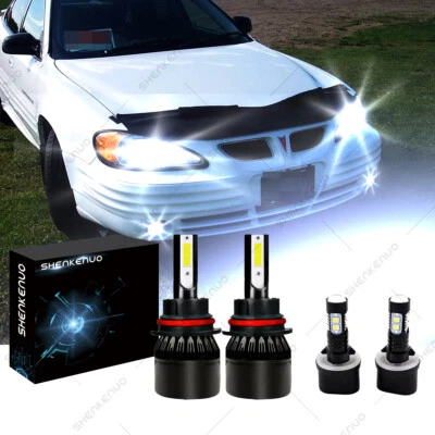 Faros antiniebla blancos CL para Pontiac Grand Am 1999-2005 4 piezas 9007 880 Foto 1 de 4