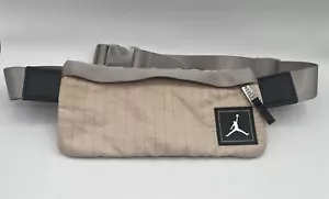 Nike Jordan Waist Bag Fanny Pack Belt Crossbody Oatmeal Color. Jumpman - Picture 1 of 5