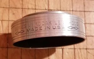 Vintage Kodak series 6 VI  lens hood metal 44.5mm threaded screw in type - Picture 1 of 3