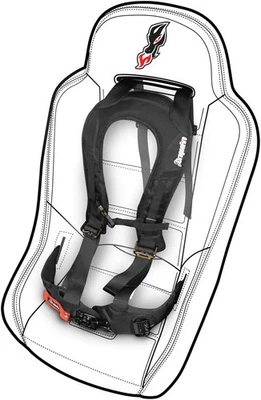 Dragonfire EVO Harness - Black 520761 dfr520761 - Image 1 of 4