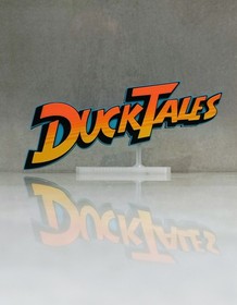 DuckTales Duck Tales 3D Printed Logo Scrooge McDuck NES