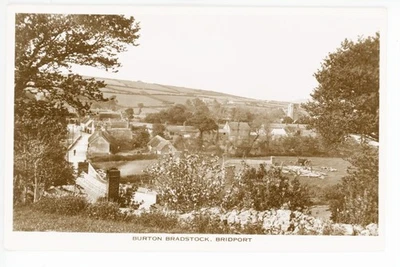 "DORSET  "    BURTON  BRADSTOCK  VILLAGE   BRIDPORT                   1920/30s - Image 1 of 2