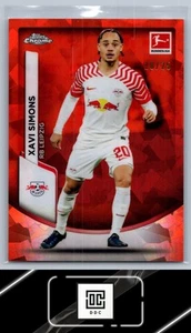 2023-24 Topps Chrome Sapphire #IV-06 Xavi Simons Image Variations Orange #/25 - Picture 1 of 2