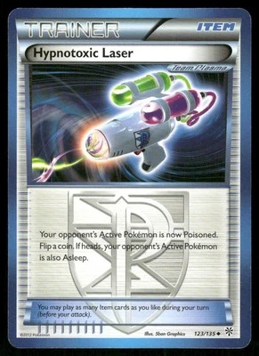 Pokemon Tcg Hypnotoxic Laser #123 Plasma Storm NM - Image 1 of 2