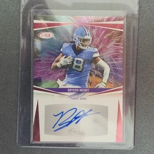 2025 Sage High Series Football - Bryson Nesbit - #A-BN Prospect Auto - Picture 1 of 2