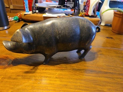 Hucha grande de bronce vintage Foto 1 de 4