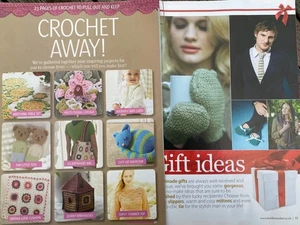 Häkeln weg & Geschenkideen Auszüge - Spielzeug, Vogelhaus, Blumen, Hausschuhe Patts. - Bild 1 von 17