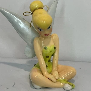 Parchi Disney statuina vintage in ceramica campanellino con cristalli LEGGI BENE - Foto 1 di 6