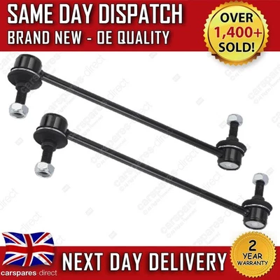 FORD FIESTA MK6 MK7 2008-ON FRONT ANTI ROLL SWAY BAR STABILISER DROP LINKS X2 - Image 1 of 4