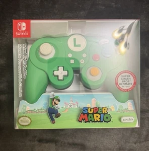 Sealed/New Nintendo Switch Luigi PDP Wired Fight Pad Pro Controller - Picture 1 of 6