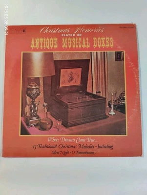 Christmas Memories Played On Antique Musical Boxes LP 33 RPM Classic Christmas - Image 1 of 4