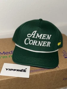 Masters Amen Corner golf Hat green snapback with rope 2025 pga new - Picture 1 of 1