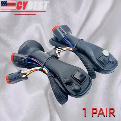 1Pair Joystick Controller 512-1247 512-1248 Fit For CAT Cater 336GC 330GC 320GC - Image 1 of 4