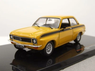 Opel Ascona A Tuning 1973 gelb Modellauto 1:43 ixo models - Bild 1 von 4