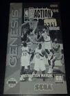 NBA Action '94 Instruction Manual ONLY Sega Genesis