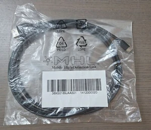 HP MHL Mobile High Def Link HDMI to Smart Phones & MHL Devices 6ft Cable NEW - Picture 1 of 1