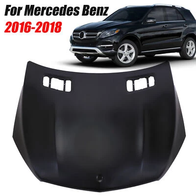 Hood Panel Assembly For Mercedes Benz GLE350 2016-2018 Steel Primed MB1230145 Foto 1 de 4