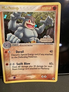 Machamp Holo Pokemon Card 9/92 - Picture 1 of 3
