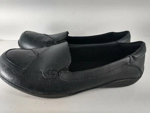 Dr. Scholl's Damenschuhe schwarz Leder doppelte Luftkissen-Innensohle Größe 8,5 M  - Bild 1 von 11