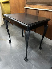A Vintage | Classic | Woodcrafted | Rectangular | Gloss Black | Occasional Table