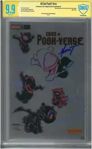 All Out Pooh! Edge of Pooh-Verse AP2 Young Homage CBCS 9.9 Signed By: Marat! - Picture 1 of 2