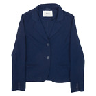 MALVIN Womens Blazer Jacket Blue M