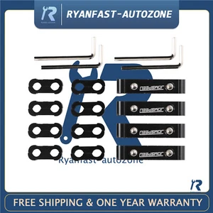 12 Pcs Aluminum Alloy Engine Spark Plug Wire Separator Divider for 8mm 9mm 10mm - Picture 1 of 23