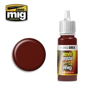 MUNICIÓN - PINTURA ROJA CRISTAL para cepillos y aerógrafo. 17 ml AMIG0093 - Imagen 1 de 1