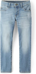 Boys' Stretch Straight Leg Jeans - Picture 1 of 12