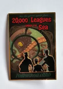 Póster de atracción WDI Disneyland 20.000 leguas de viaje submarino Pin Disney 49922 - Imagen 1 de 1