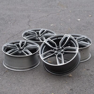 Audi S3 19" inch Rim OEM 2015 2016 2017 2018 Genuine Original Forged wheel Set - Image 1 of 4