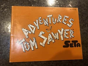 ADVENTURES OF TOM SAWYER MANUAL DE INSTRUCCIONES ORIGINAL LIBRO DE JUEGO NINTENDO NES HQ - Imagen 1 de 1