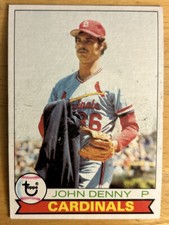 1979 Topps John Denny Baseball Card #59 Cardinals Pitcher Low-Grade