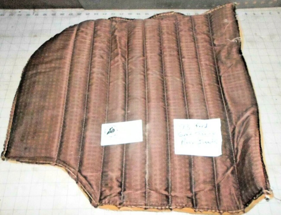 FUNDA ASIENTO INFERIOR TRASERO IZQUIERDO FORD GRAN TORINO USADA 1 CANTIDAD ENVIO GRATIS Foto 1 de 1