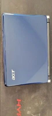 Acer Aspire One Blue KAV-10 10.1" Laptop Atom N270 1.60GHZ 150GB HD 1GB - Image 1 of 4