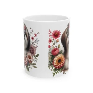  Shih Tzu  Dog  Adorable Dog Lover's Ceramic Mug,  Pet Lover - Picture 1 of 13