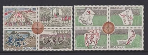 Monaco - SG 778/85 - u/m - 1963 - Football - Blocks of 4 - Picture 1 of 1