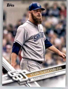 2017 Topps Series 2 Kevin Quackenbush Base Card MLB PWE Set Break Padres #657 - Picture 1 of 2
