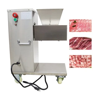 110V TJ-130L Stainless Commercial 7.5mm Meat Slicer Pork Beef Processor 400Kg/h - Picture 1 of 24