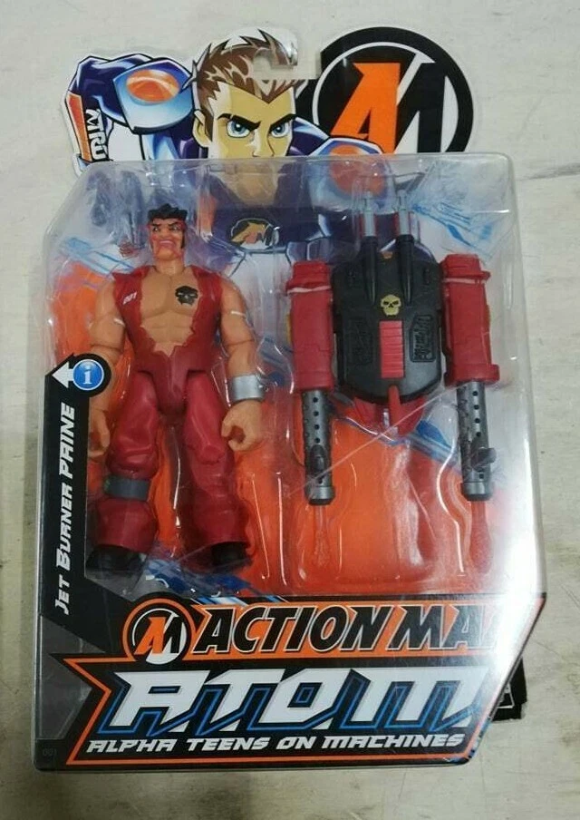 ACTION MAN ATOM JET BURNER PAINE  - Immagine 1 di 1