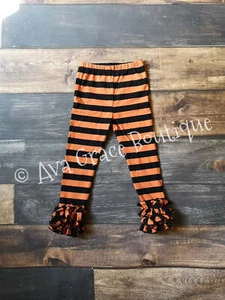 Orange and Black Stripes Icing Legging - Picture 1 of 2