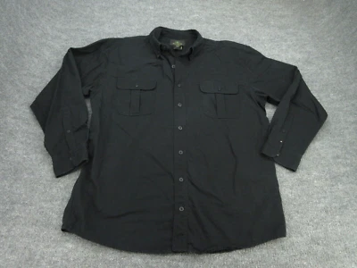 RedHead Shirt Mens Large Black Long Sleeve Button Up Hunting Outdoors Adult L - Image 1 of 4