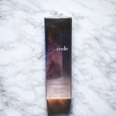 Giorgio Armani Armani Code Women's Eau de Toilette 75 Ml **AUTHENTIC** Fragrance