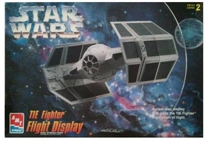 Vintage AMT Ertl Star Wars Tie Fighter Flight Display Model Kit 1996 Sealed Box - Picture 1 of 1