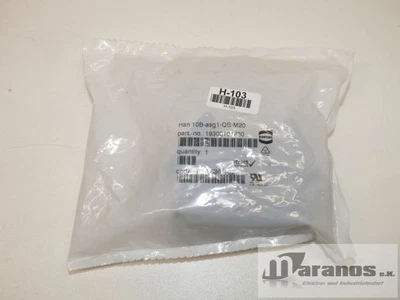Neu-OVP: Harting Sockelghäuse 10B-asg1-QB-M20 / 19300101230 - Bild 1 von 3